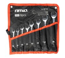Atslēgu komplekts 8-19 mm 8 gab. AMIO-04193 | 04193