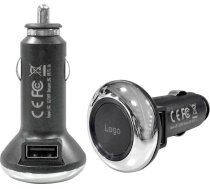 Auto lādētājs, 2x USB, 5V DC / 3100mA, LED, Roline | 19.07.1055 | 7611990133086