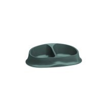 Barības bļoda dubultā Chic 0,25+0,25L 27x17,5x7,2cm zaļa | 2198355 | 8003507983557