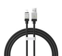 Baseus cable CoolPlay USB - Lightning 1m 2,4A black | CAKW000401  | 6932172626723 | CAKW000401