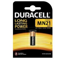 BAT23.D1; 23A baterijas 12V Duracell Alkaline MN21 iepakojumā 1 gb. | BAT23.D1  | 5000394011212