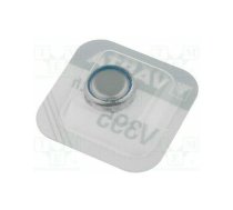 Battery: silver; 1.55V; coin,SR57,SR927,SR927SW; 42mAh; 1pcs. | BAT-V395MF | 20395