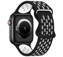 Beline pasek Apple Watch New Sport Silicone 42|44|45|49mm czarno-biały black|white box | 5905359818892  | 5905359818892 | 5905359818892