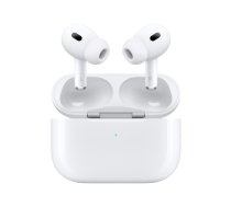 Apple AirPods Pro (2nd Gen) Wireless Earphones Earbuds, MagSafe Charging Case USB-C, Balta | MTJV3LL/A  | 195949704529