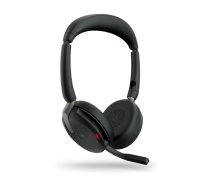 Jabra Evolve2 65 Flex MS Stereo Wireless Headset, Bluetooth, USB-A, Black | 26699-999-989  | 570699102915