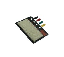 Board: universal; prototyping,solderless; W: 125mm; L: 160mm | WBU-502L  | WBU-502L