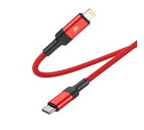 Borofone Cable BU30 Lynk Smart power-off - Type C to Lightning - PD 20W 1,2 metres red (KABAV1001) | KABAV1001  | 6974443380613 | KABAV1001