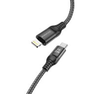 Borofone Cable BX56 Delightful - Type C to Lightning - PD 20W 1 metre black (KABAV1120) | KABAV1120  | 6931474750907 | KABAV1120