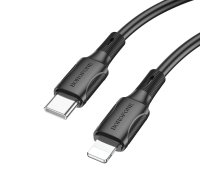 Borofone Cable BX80 Succeed - Type C to Lightning - PD 20W 1 metre black (KABAV1368) | KABAV1368  | 6974443385168 | KABAV1368