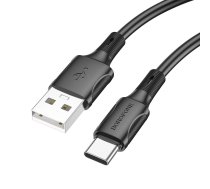 Borofone Cable BX80 Succeed - USB to Type C - 3A 1 metre black | KABAV1376  | 6974443385229 | KABAV1376