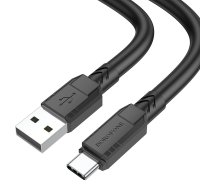 Borofone Cable BX81 Goodway - USB to Type C - 3A 1 metre black (KABAV1410) | KABAV1410  | 6974443386103 | KABAV1410