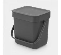 Brabantia Sort & Go Bin      3l Grey | 209888  | 8710755209888 | 209888