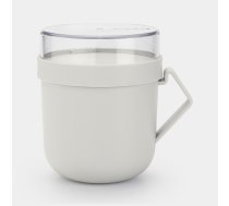 BRABANTIA Make & Take zupas kārba, 0.6L, gaiši pelēka krāsa (203848) | 203848  | 8710755203848