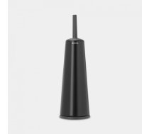 BRABANTIA ReNew tualetes poda birste ar turētāju, matt black | 108587  | 8710755108587