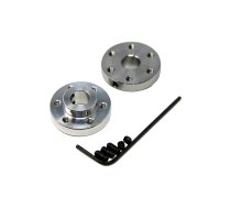 Bracket wheel; Kit: adapter,allen wrench,mounting screws; 2pcs. | POLOLU-2693  | ALUMINUM MOUNTING HUB FOR 8MM SHAFT M3 H