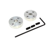 Bracket wheel; Kit: adapter,allen wrench,mounting screws; 2pcs. | POLOLU-1203  | ALUMINUM MOUNTING HUB FOR 5MM SHAFT #4-4