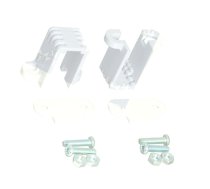 Bracket; white; Holder mat: plastic; 19mm; 2pcs. | POLOLU-2681  | MINI PLASTIC GEARMOTOR BRACKET PAIR TALL