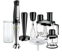 Braun MQ 7087X 1.2 L Immersion blender 1000 W Black, Stainless steel | 0X22111291 MQ7087X | 8021098774651 | AGDM-BLE-BRA-005