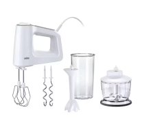 Braun Multimix 3 Rokas mikseris 500W | 0X22211037 HM 3135WH | 8021098773241 | AGDM-MIKS-BRA-128