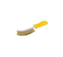 Brush; wire; brass; plastic; 240mm; Features: non-slip grip | PG-49696  | 496.96