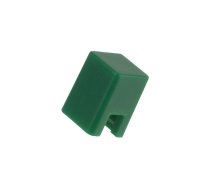 Button; push-in; 5.5mm; -25÷70°C; square; green; 4x4mm | B32-1070  | B32-1070