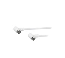 Cable; 3.5m; F plug angular "quick",both sides; white; 75Ω | BQFW-0350 | 67343