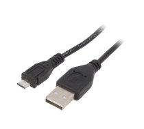 Cable; Cablexpert; USB 2.0; USB A plug,USB B micro plug; 0.5m | CCP-MUSB2-AMBM-0.5 | CCP-MUSB2-AMBM-0.5M