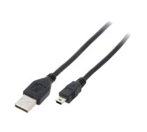 Cable; Cablexpert; USB 2.0; USB A plug,USB B mini plug; 1.8m | CCF-USB2-AM5P-6 | CCF-USB2-AM5P-6