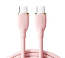 Cable Colorful 100W USB C USB C SA29-CC5 | 100W | 1,2m (pink) | SA29-CC5 1.2m-Pink  | 6941237100771 | SA29-CC5 1.2m-Pink