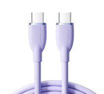 Cable Colorful 100W USB C USB C SA29-CC5 | 100W | 1,2m (purple) | SA29-CC5 1.2m-Purple  | 6941237100825 | SA29-CC5 1.2m-Purple