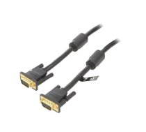 Cable; D-Sub 15pin HD plug,both sides; black; 10m; Øcable: 8mm | DADBL  | DADBL