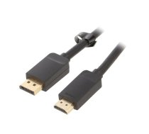 Cable; DisplayPort plug,HDMI plug; Len: 2m; black; 30AWG | HADBH  | HADBH