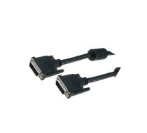 Cable; dual link; DVI-D (24+1) plug,both sides; PE; 10m; black | AK-320101-100-S  | AK-320101-100-S