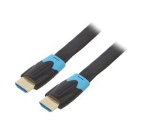 Cable; HDMI 1.4; HDMI plug,both sides; PVC; 10m; black; 28AWG | AAKBL  | AAKBL