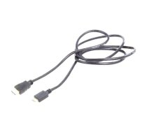 Cable; HDMI 1.4; HDMI plug,mini HDMI plug; Len: 1.5m; black; 30AWG | SAVKABELCL-09  | SAVKABELCL-09
