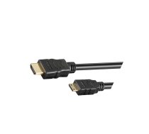 Cable; HDMI 1.4; HDMI plug,mini HDMI plug; PVC; Len: 1m; black | MC.1910.1112.010BK  | 31930
