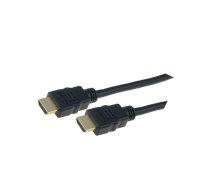 Cable; HDMI 2.0; HDMI plug,both sides; PVC; 2m; black; 30AWG | AK-330107-020-S  | AK-330107-020-S