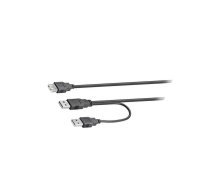 Cable; High Speed,USB 2.0; USB A socket,USB A plug x2; 0.3m | USB-2USB | 93353