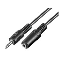 Cable; Jack 3.5mm socket,Jack 3.5mm plug; 3m | CABLE-403/3.5-3  | 50432