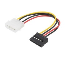 Cable: mains SATA; Molex male,SATA female; 0.15m | AK-CA-17  | AK-CA-17