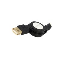 Cable; OTG,USB 2.0; USB A socket,USB B micro plug; 0.75m; black | AA0069 | AA0069