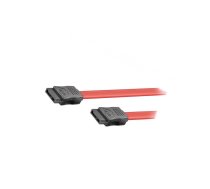 Cable: SATA; eSATA L-Type plug,both sides; 0.5m; red | SATA-L  | 50915