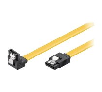 Cable: SATA; SATA L-Type angled plug,SATA L-Type plug; 0.2m | SATA-LC90/0.2YL  | 93946