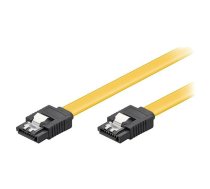 Cable: SATA; SATA L-Type plug,both sides; 0.2m; yellow | SATA-LC/0.2YL  | 94012