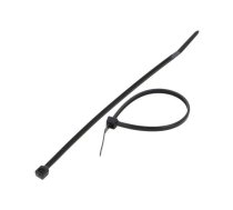 Cable tie; L: 120mm; W: 2.5mm; polyamide; 80N; black; Ømax: 30mm | FIX-S-2.5X120/BK  | FIX-S-2.5X120/BK