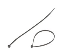 Cable tie; L: 160mm; W: 2.5mm; polyamide; 80N; black; Ømax: 40mm | BMN1625M  | BMN1625M