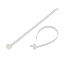 Cable tie; L: 225mm; W: 7.6mm; polyamide; 535N; natural; Ømax: 55mm | T120S-PA66-NA  | 111-12829