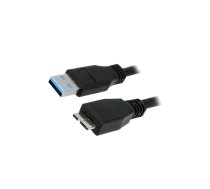 Cable; USB 3.0; USB A plug,USB B micro plug; nickel plated; 1m | CU0026 | CU0026