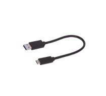 Cable; USB 3.0; USB A plug,USB C plug; 0.25m | QOLTEC-50420 | 50420
