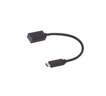 Cable; USB 3.0; USB A socket,USB C plug; 0.2m | QOLTEC-50485 | 50485